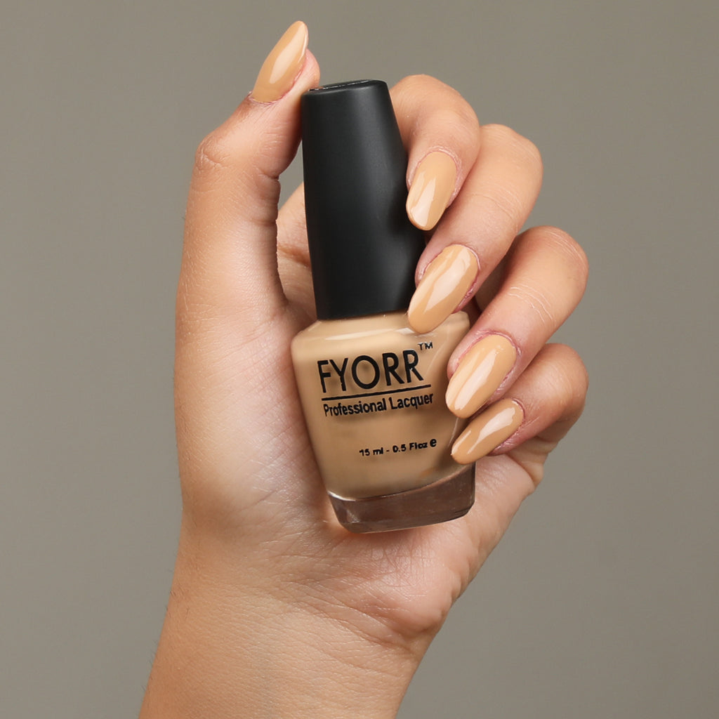 FYORR Pale Nude Long Lasting Nail Polish, 15 ml (FNNP-29)