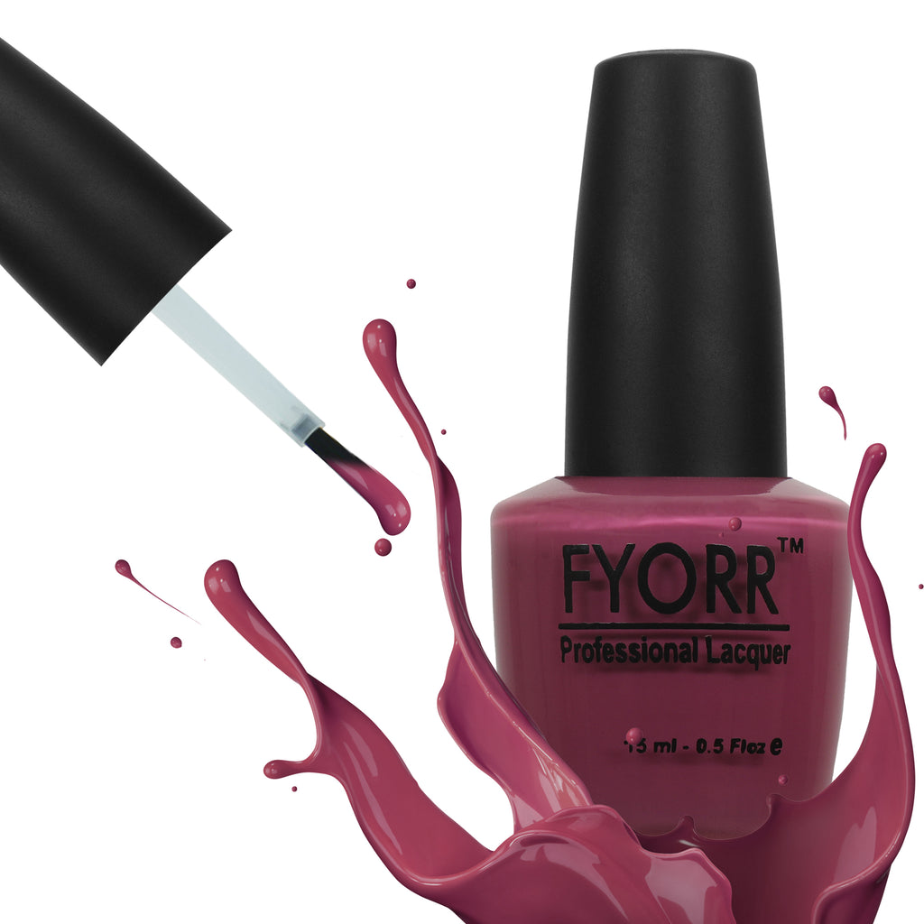 FYORR Mauve Mania Long Lasting Nail Polish, 15 ml (FNNP-15)