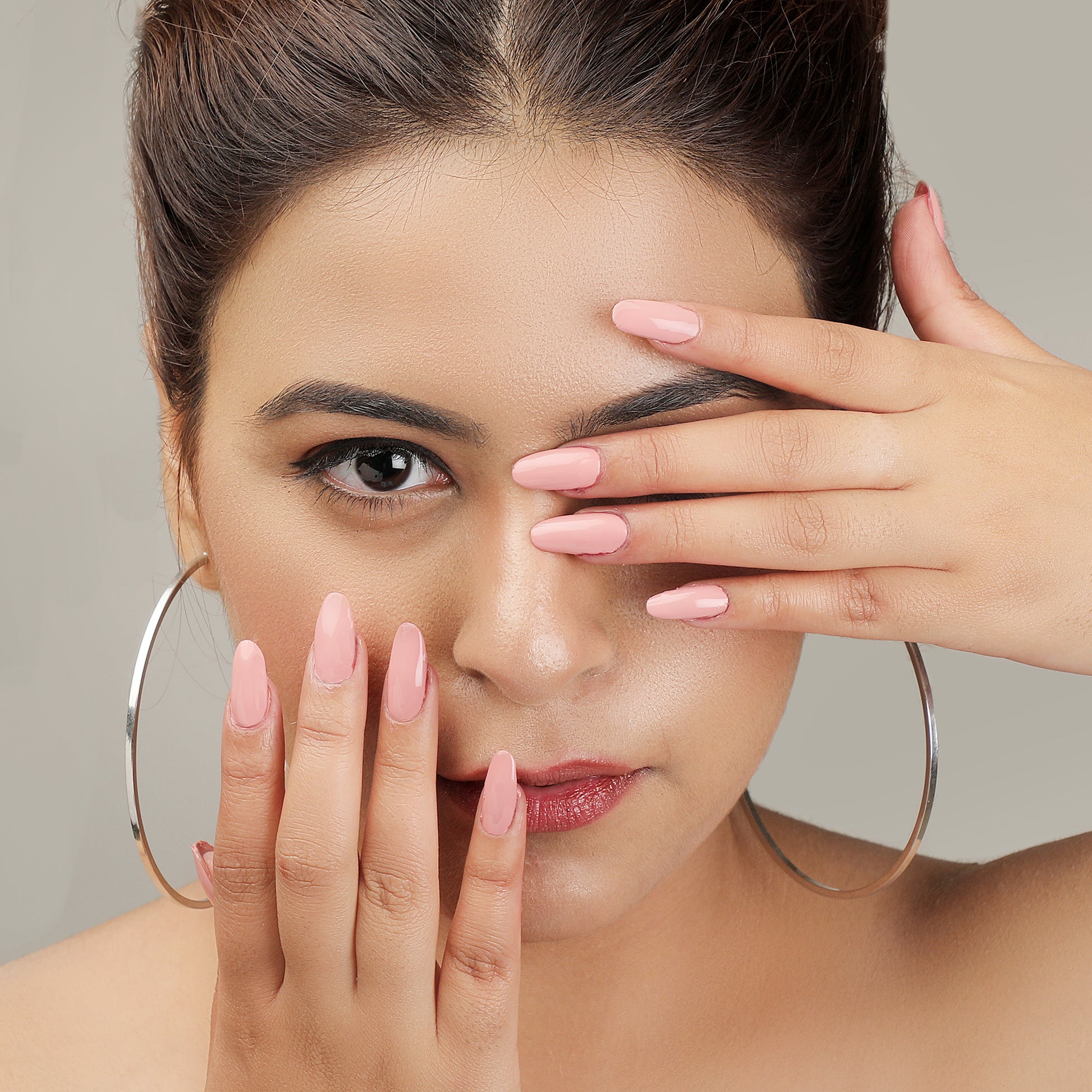 FYORR 15Ml Quick Dry Long Lasting Smooth Matte Finish Nail Polish (Barelythere)