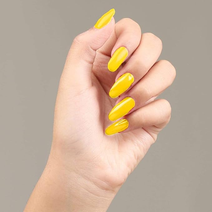 FYORR® Yellow And White Collection Nail Polish - Set of 2 (15 Ml Each)