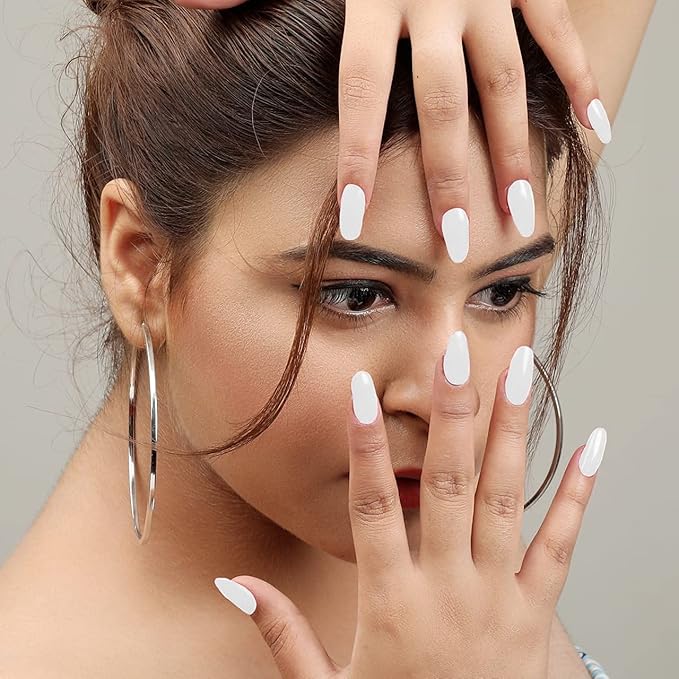 FYORR® Yellow And White Collection Nail Polish - Set of 2 (15 Ml Each)