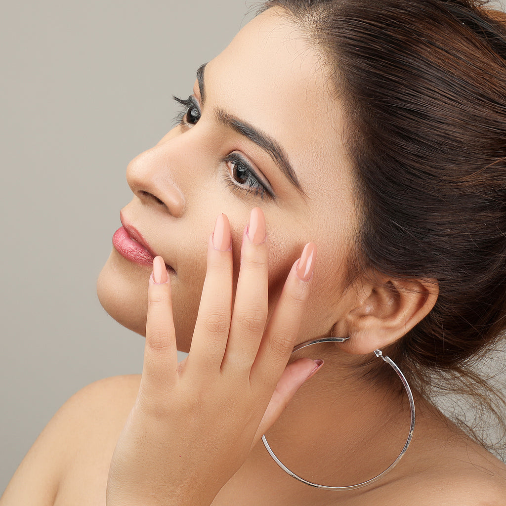 FYORR 15Ml Quick Dry Long Lasting Smooth Matte Finish Nail Polish (Perfect Nude)