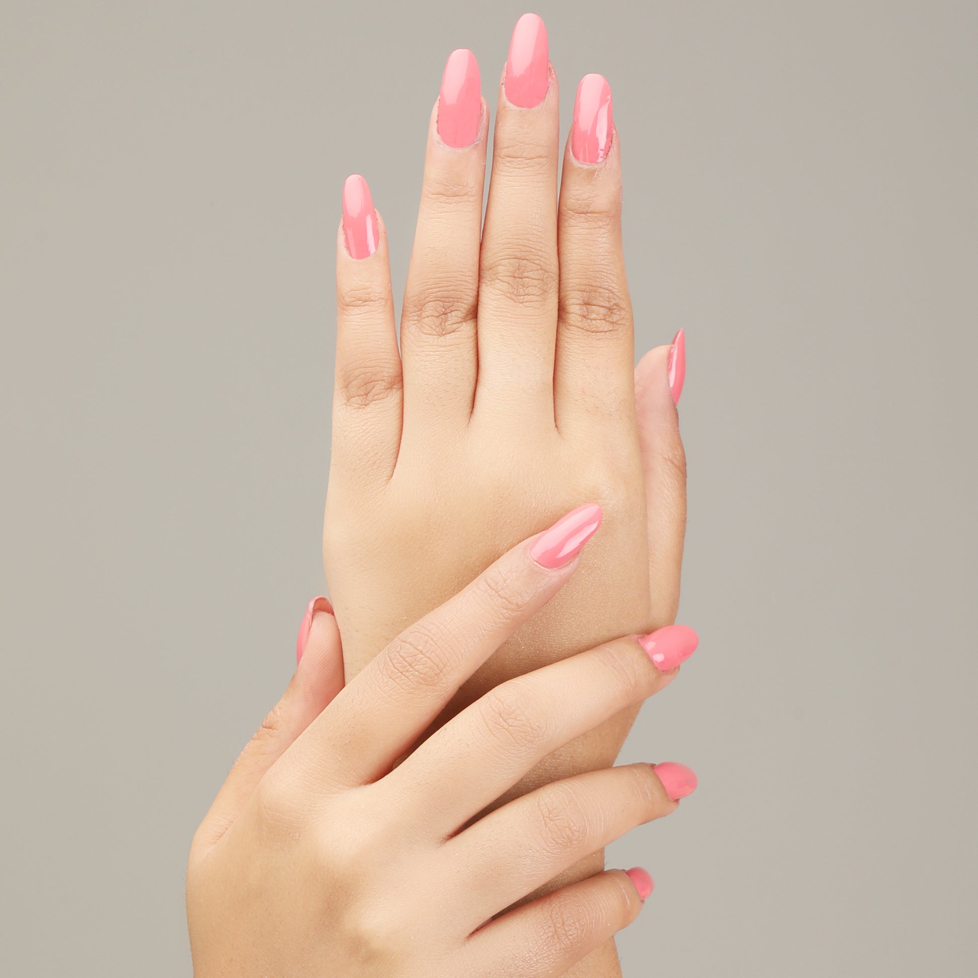 FYORR 15ML Quick Dry Long Lasting Smooth Finish Nail Polish (Jelly Pink)