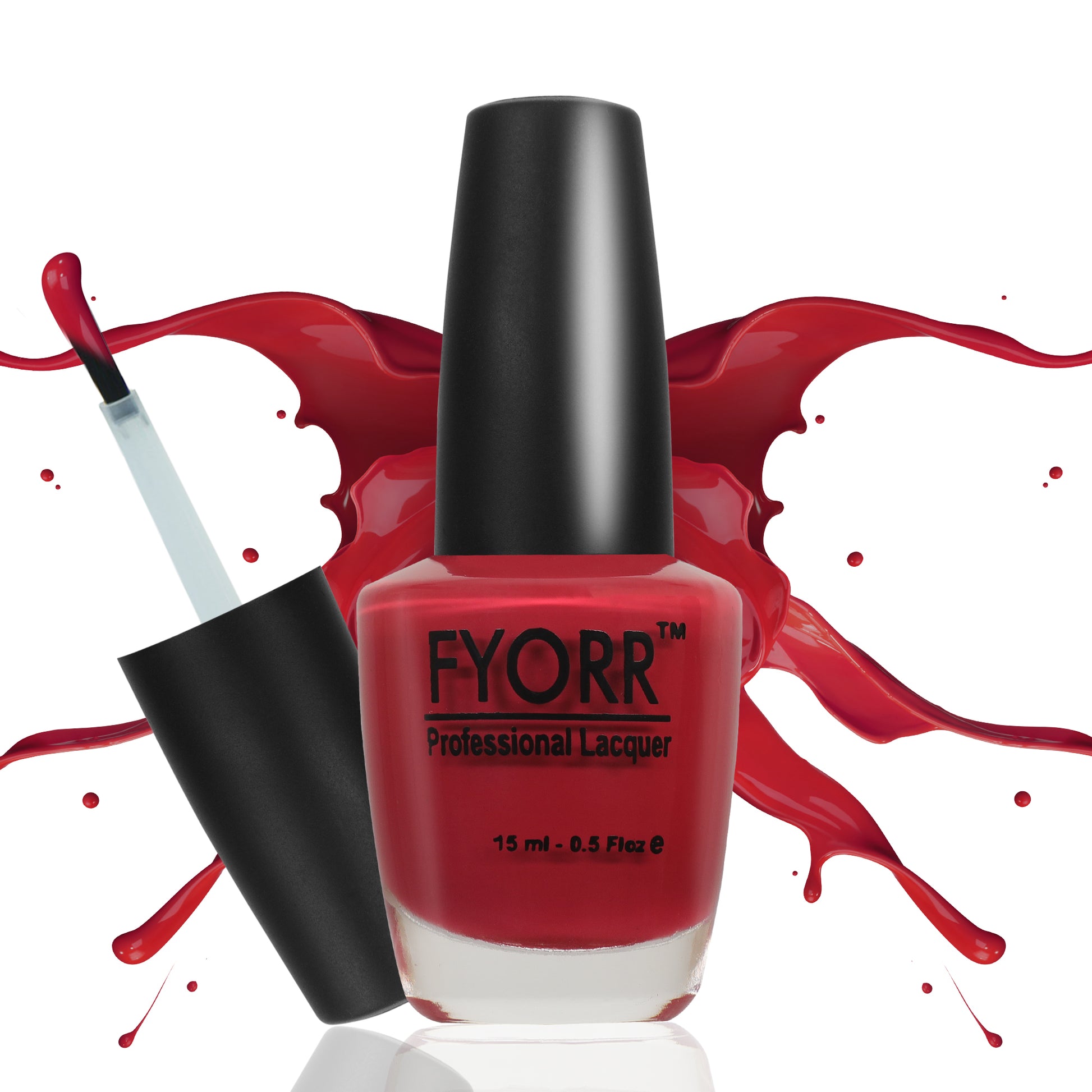 FYORR Long Lasting Nail Polish, 15 ml (Sweet Pink) (FNNP-08)