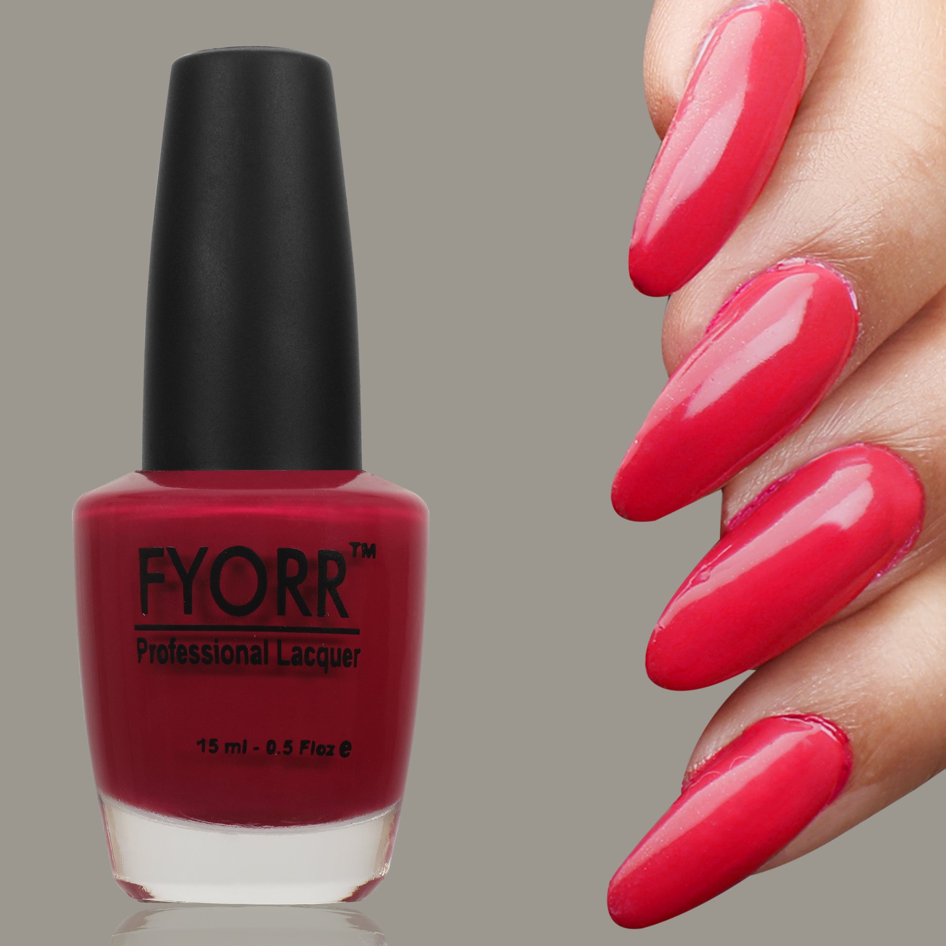 FYORR 15ML Quick Dry Long Lasting Smooth Finish Nail Polish (Fruit Jam)