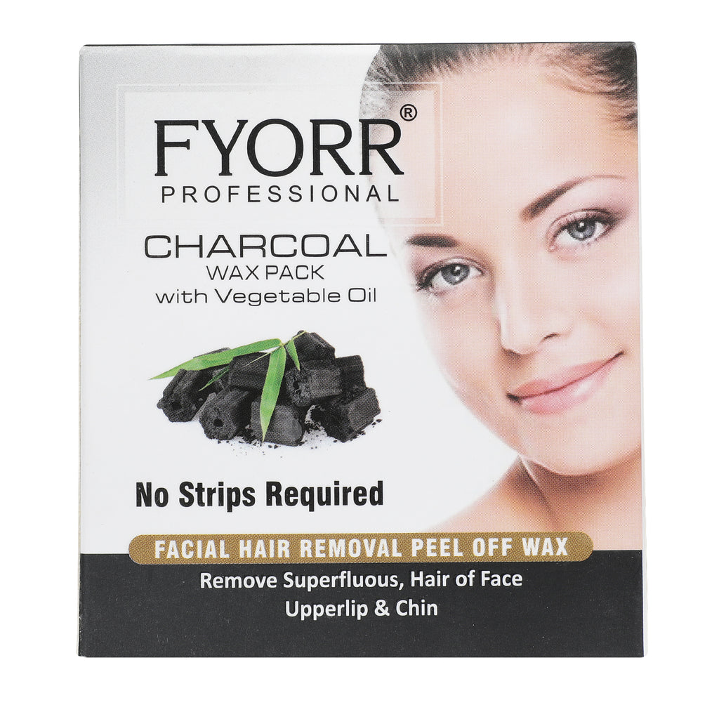 FYORR Fyorr Facial Katori Peel Off Wax Charcoal 80 g each