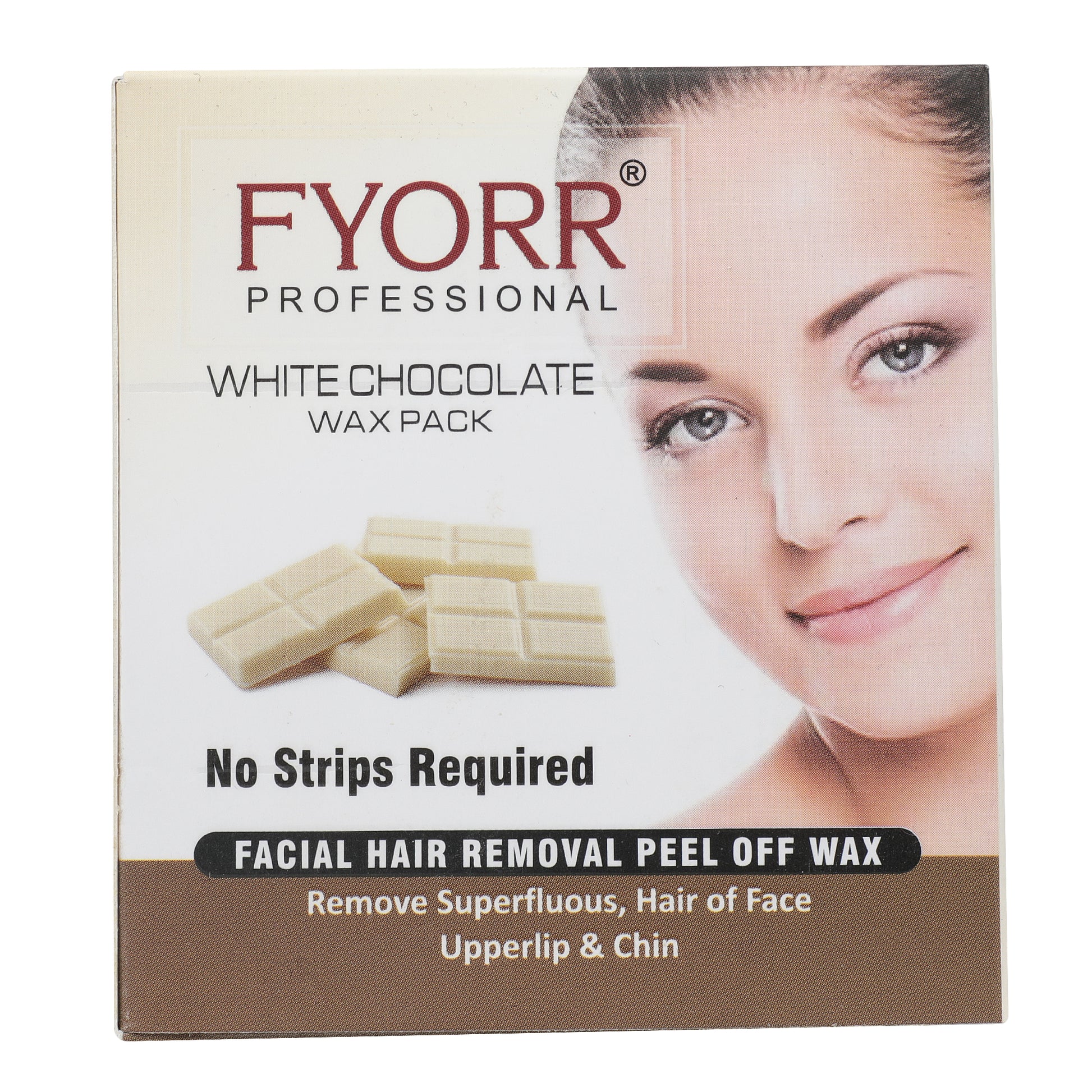 FYORR Facial Katori Peel Off Wax White Chocolate 80 Gm each